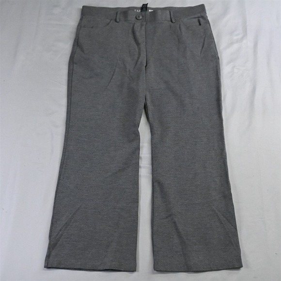 Tapata XL x 29" Gray Ponte Pull On Bootcut Dress Pant Yoga‎ Womens Pants - Picture 1 of 7